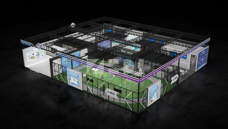 體育設施展覽設計效果圖